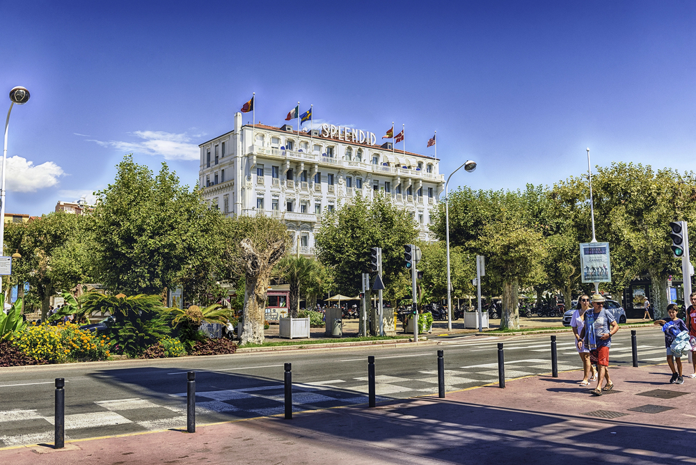 Boulevard de la Croisette and the Palais des Festivals et des Congrès