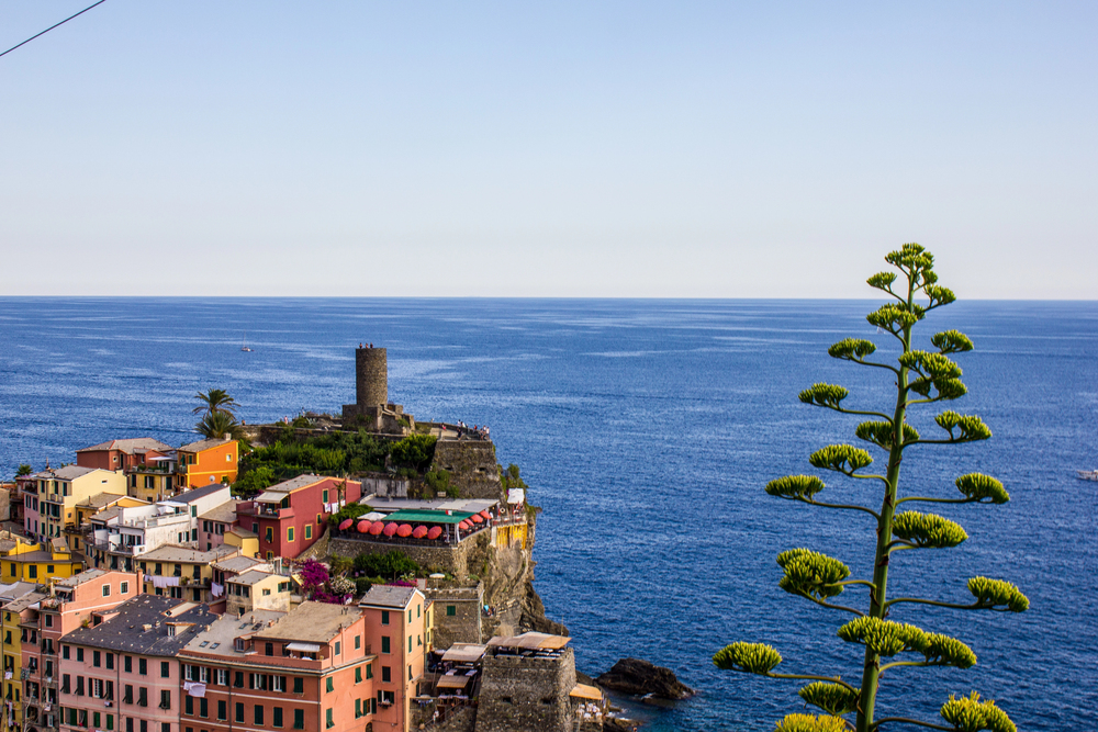 Vernazza and the Castello Doria