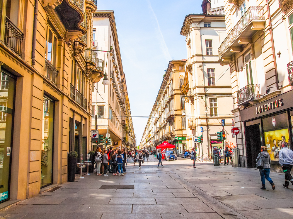 Via Garibaldi (Strada Nuova) and the Musei di Strada Nuova