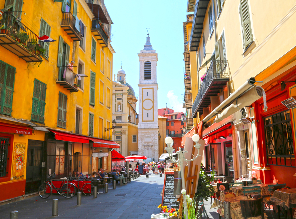 Vieux Nice and the Cours Saleya market
